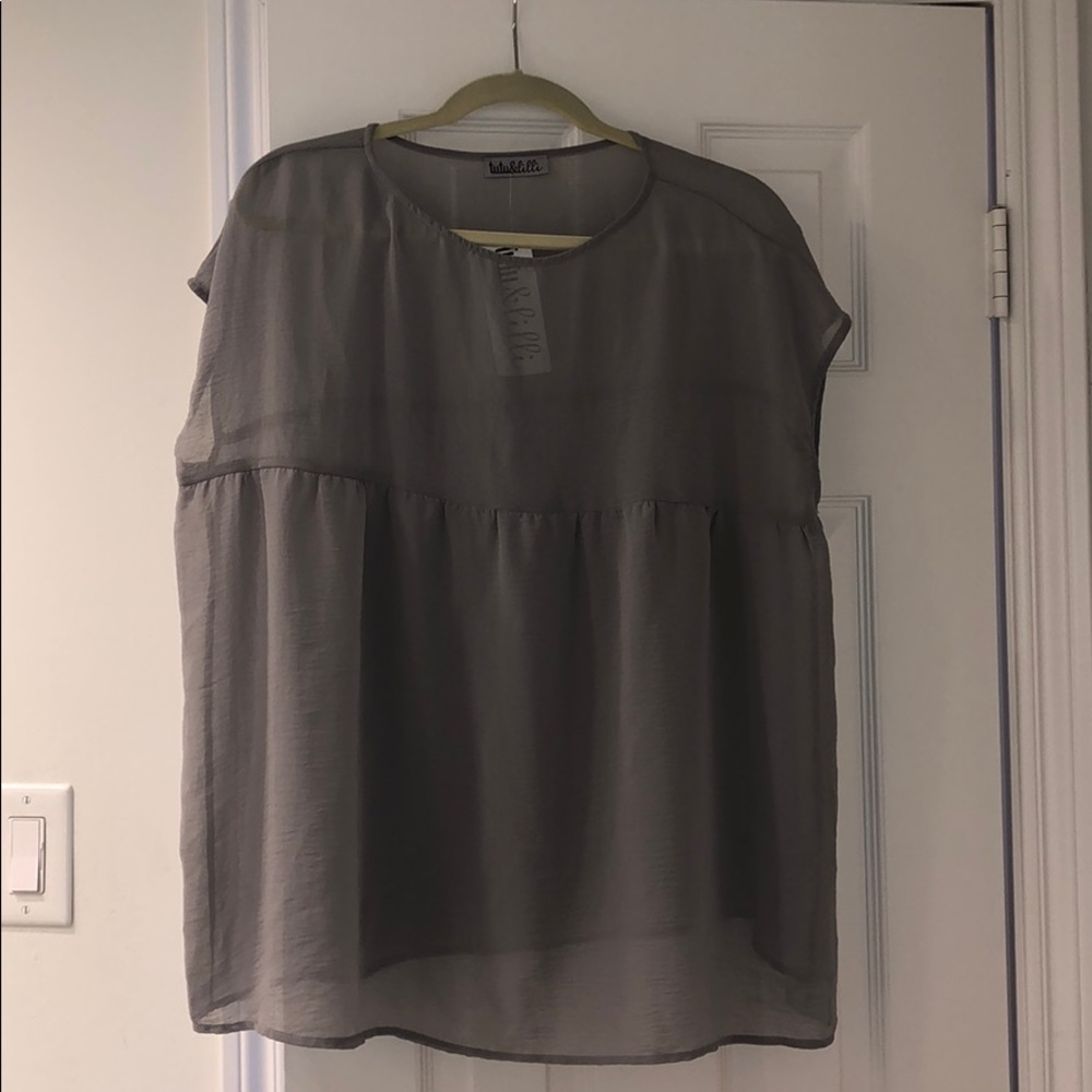tutu & lilli sheer top